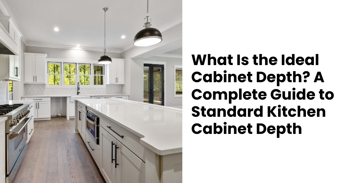What Is the Ideal Cabinet Depth? A Complete Guide to Standard Kitchen Cabinet Depth