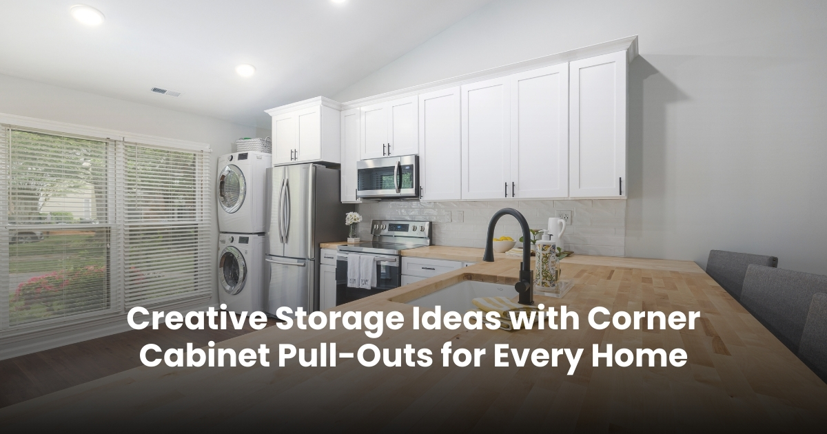 Creative Storage Ideas with Corner Cabinet Pull-Outs for Every Home